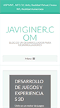 Mobile Screenshot of javiginer.com